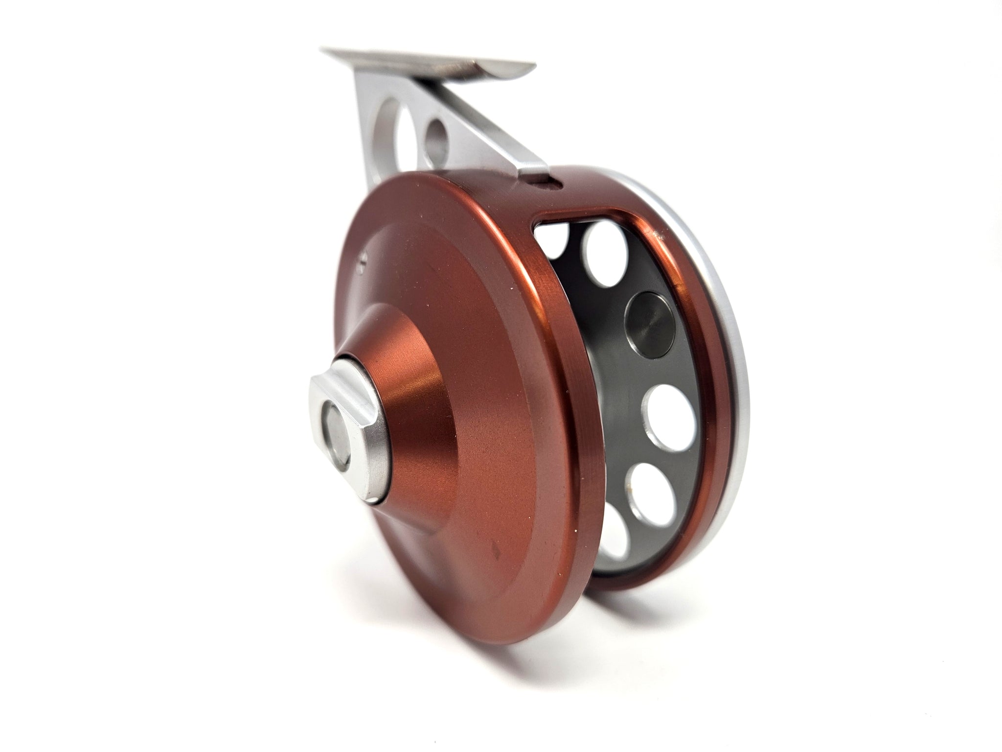ath remco fly reel Ari 't Hart ARAS Philips Brown and Silver Vintage Fly reel ATH – AlaskaReels